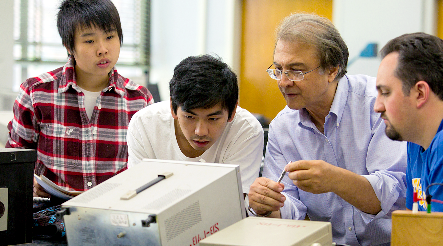 Students with Professor